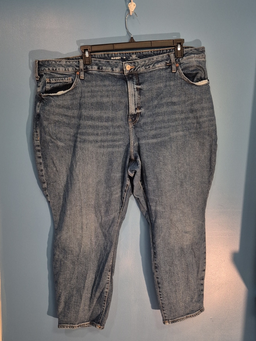 Old Navy Women's Light Blue Ankle Jeans